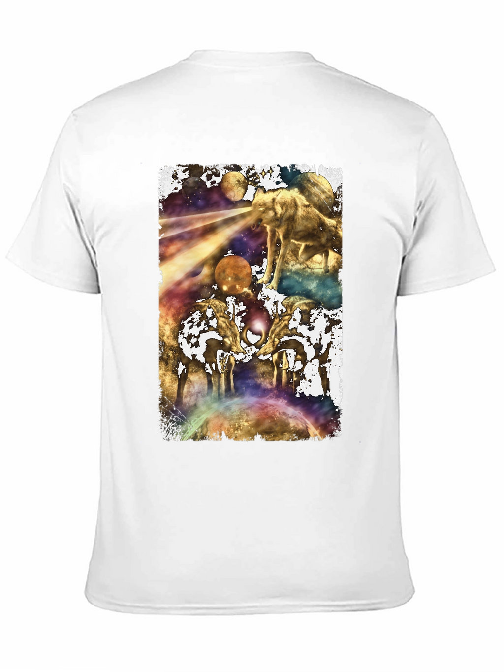 Cosmic Wolves Graphic Tee