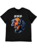 Dachshund Jason Voorhees Halloween T-Shirt