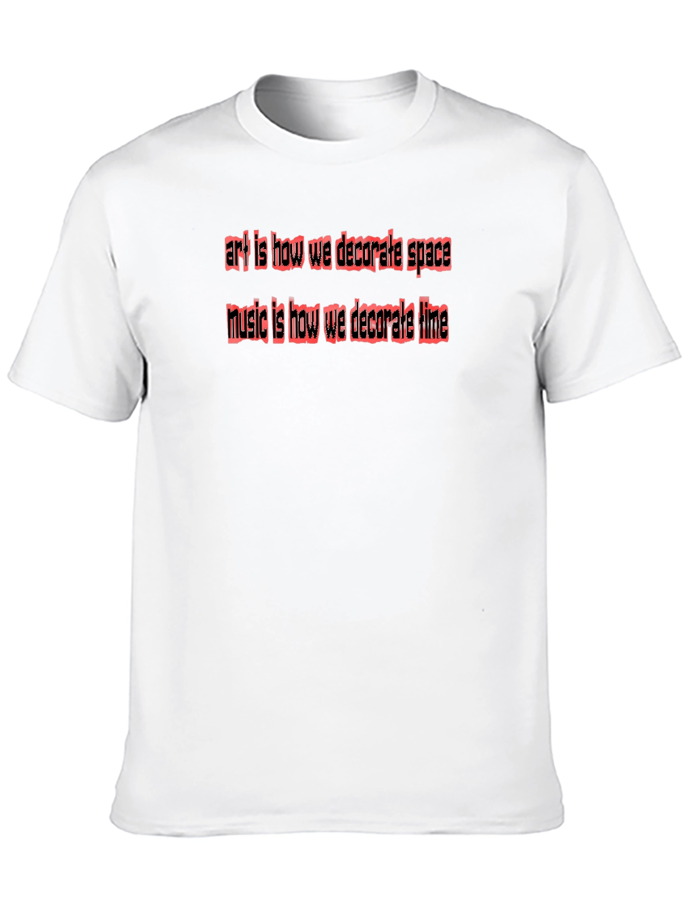 Art & Music Space-Time T-Shirt