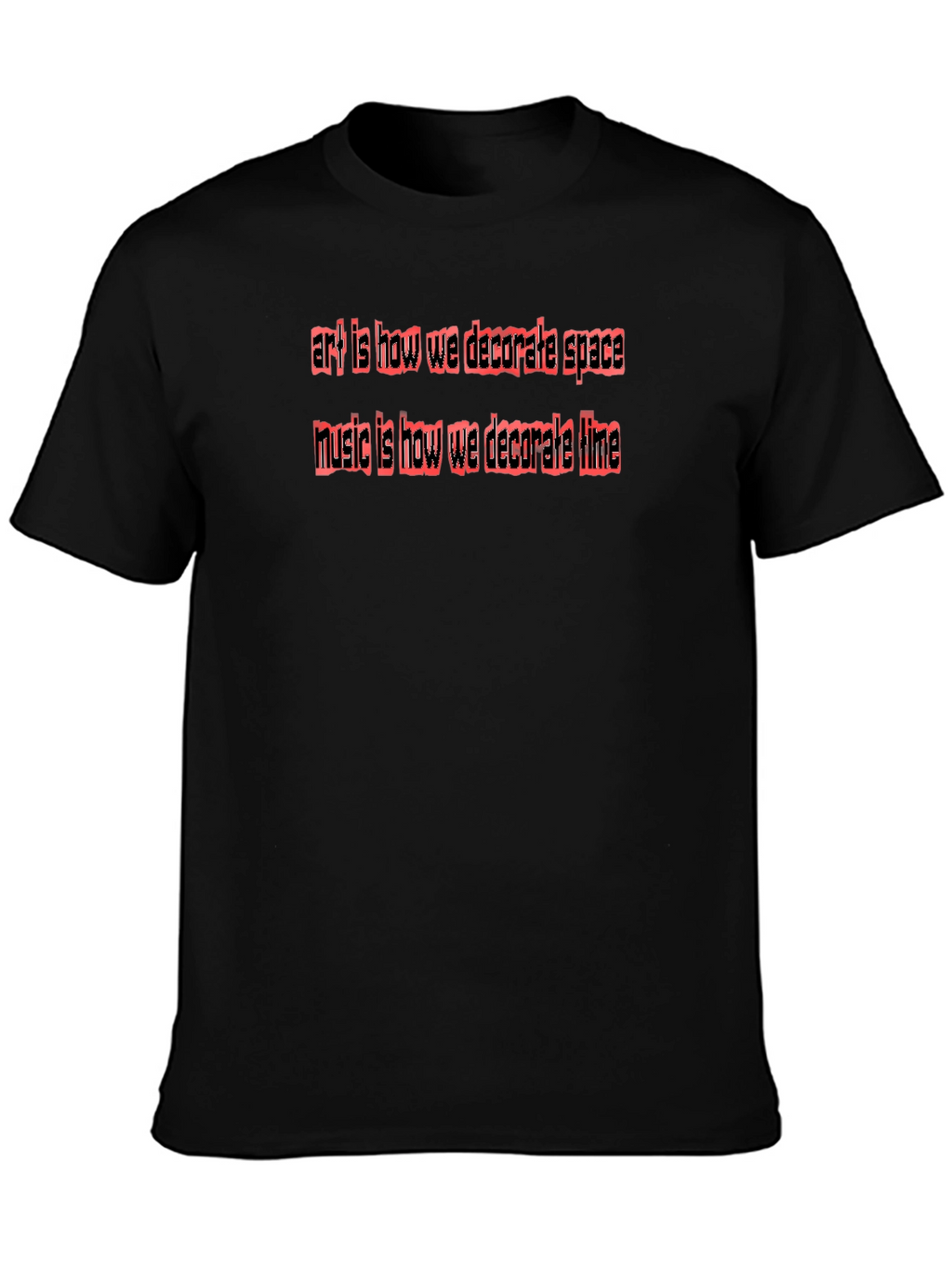 Art & Music Space-Time T-Shirt