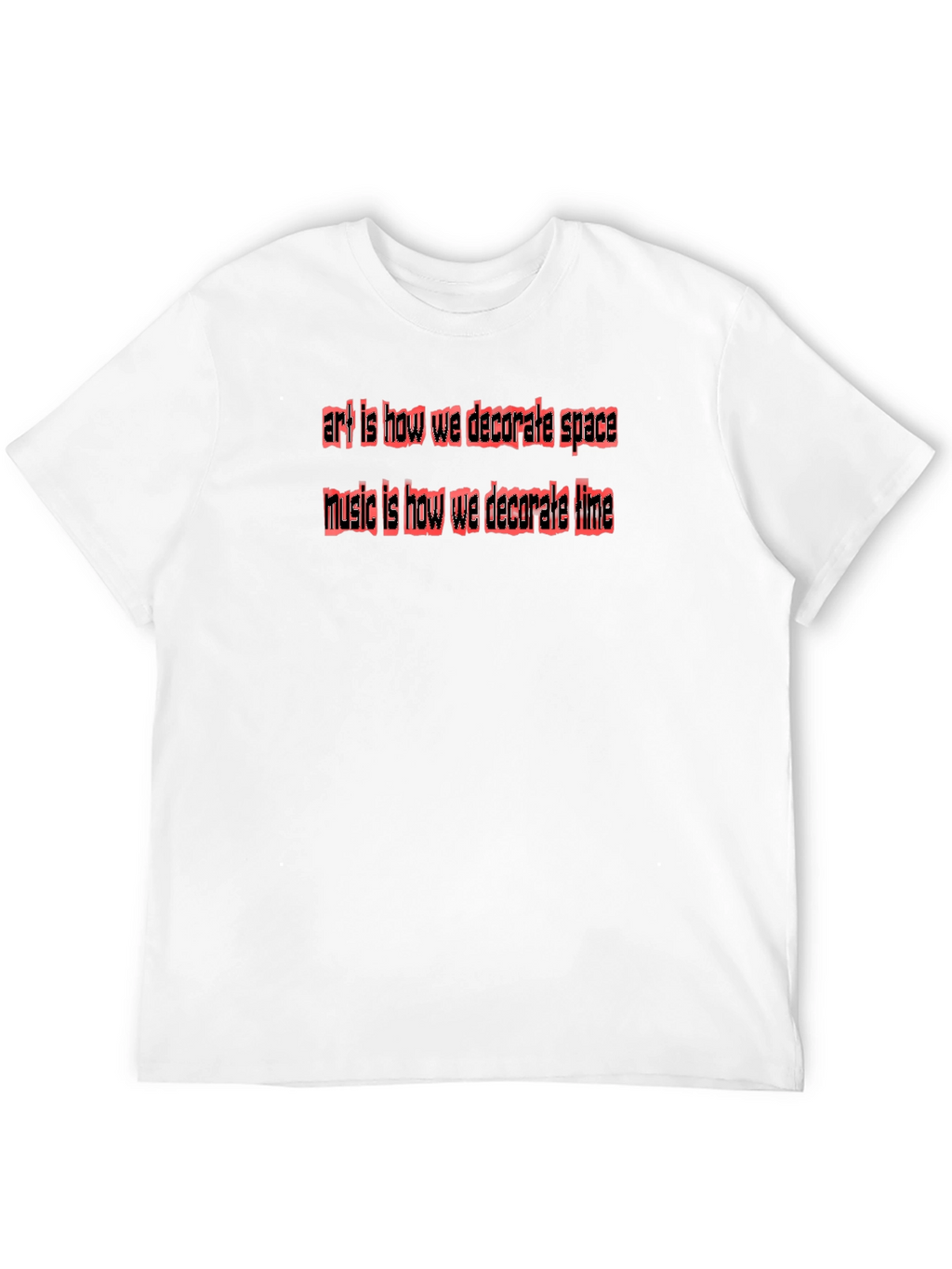 Art & Music Space-Time T-Shirt
