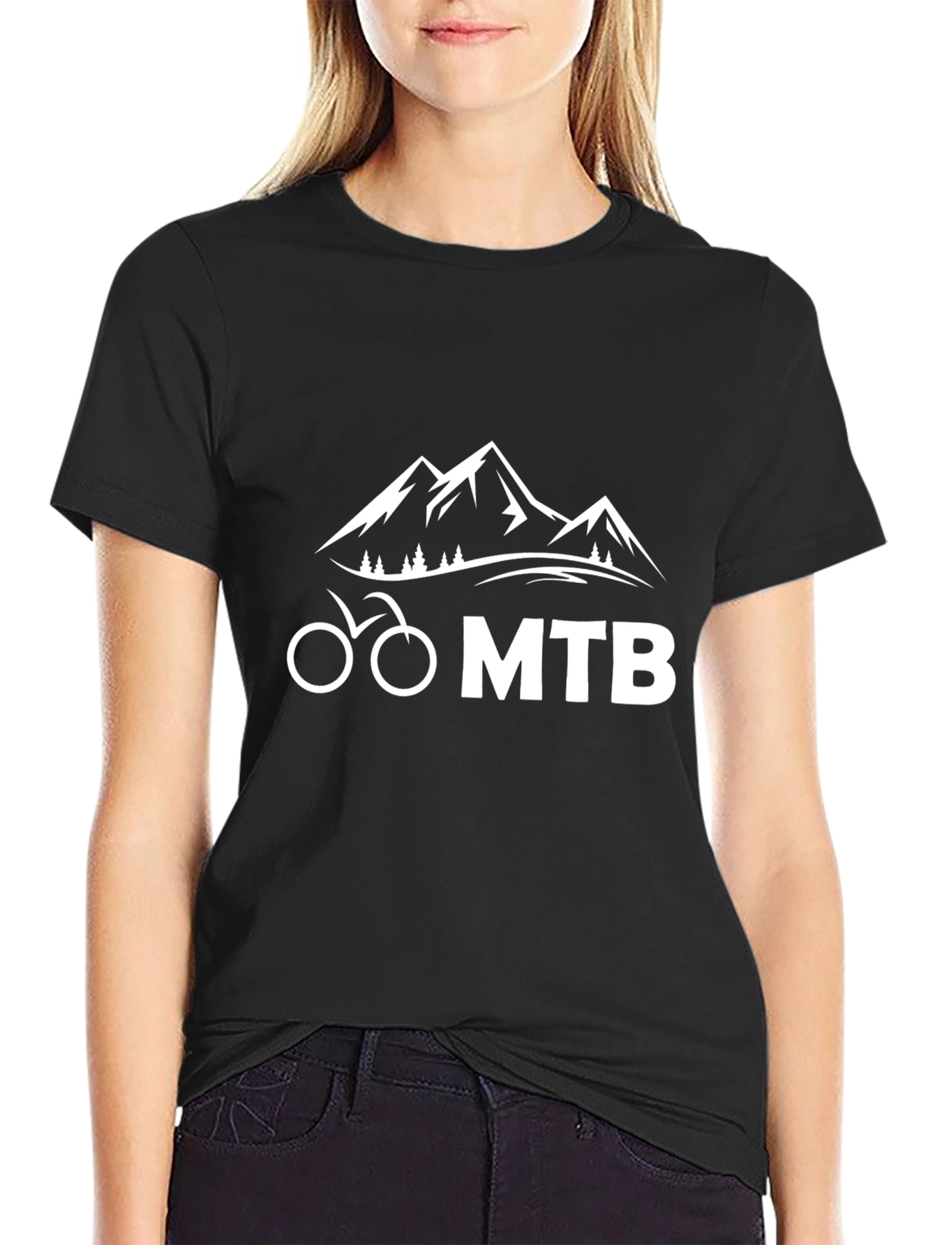 MTB Mountain Bike Graphic T-Shirt - Ride the Trails!