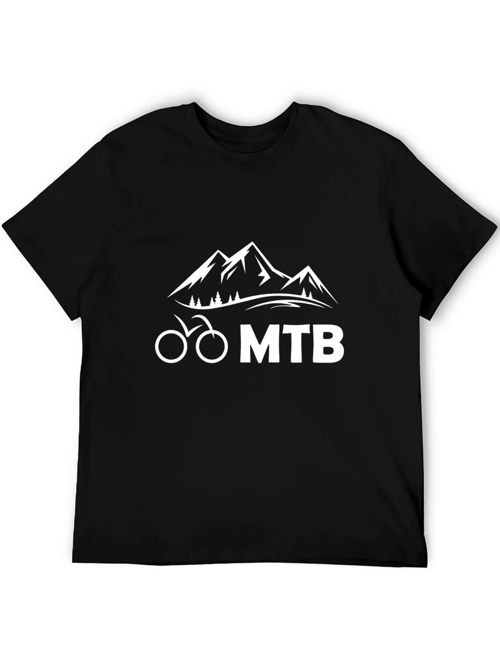 MTB Mountain Bike Graphic T-Shirt - Ride the Trails!