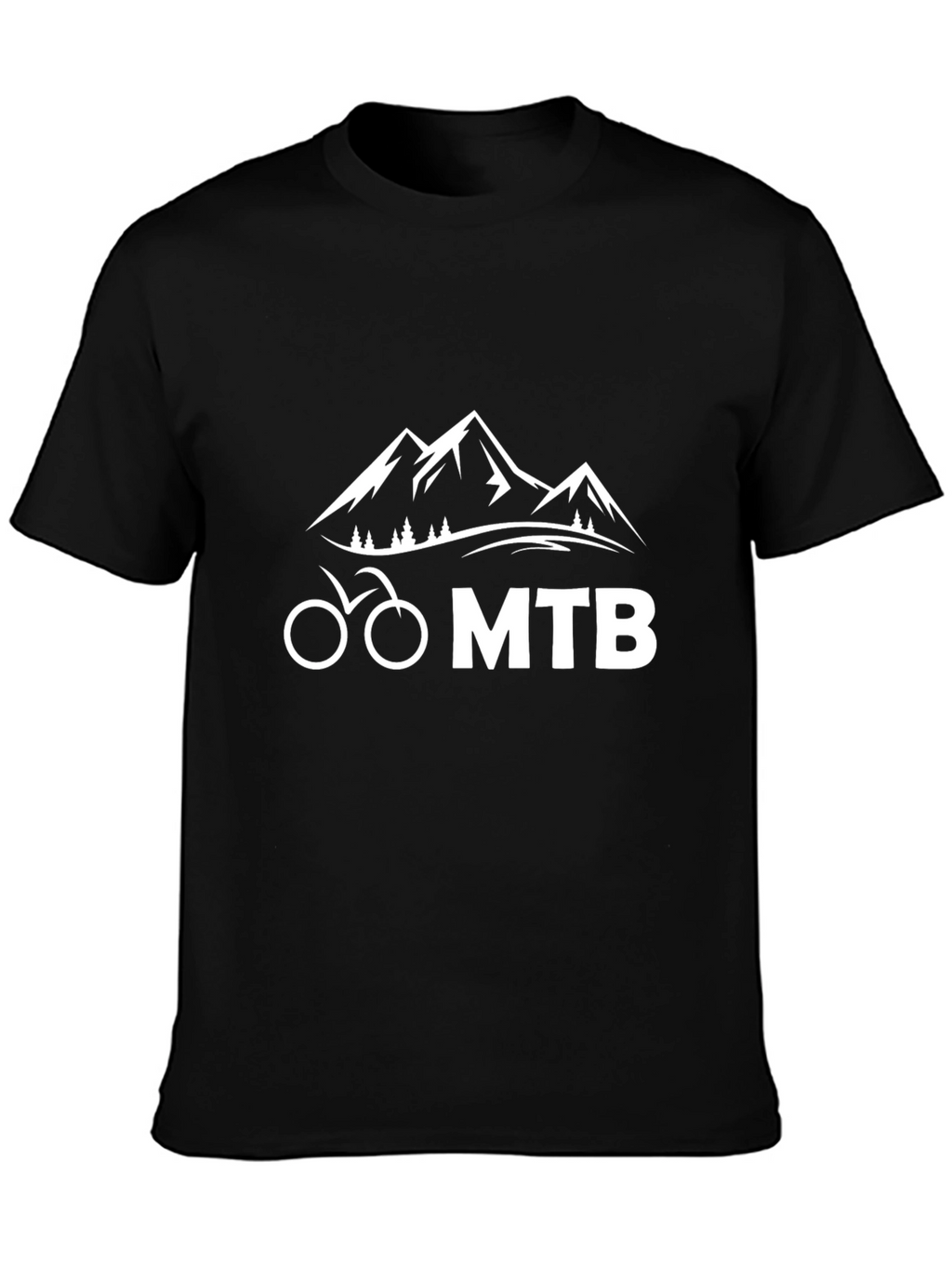 MTB Mountain Bike Graphic T-Shirt - Ride the Trails!
