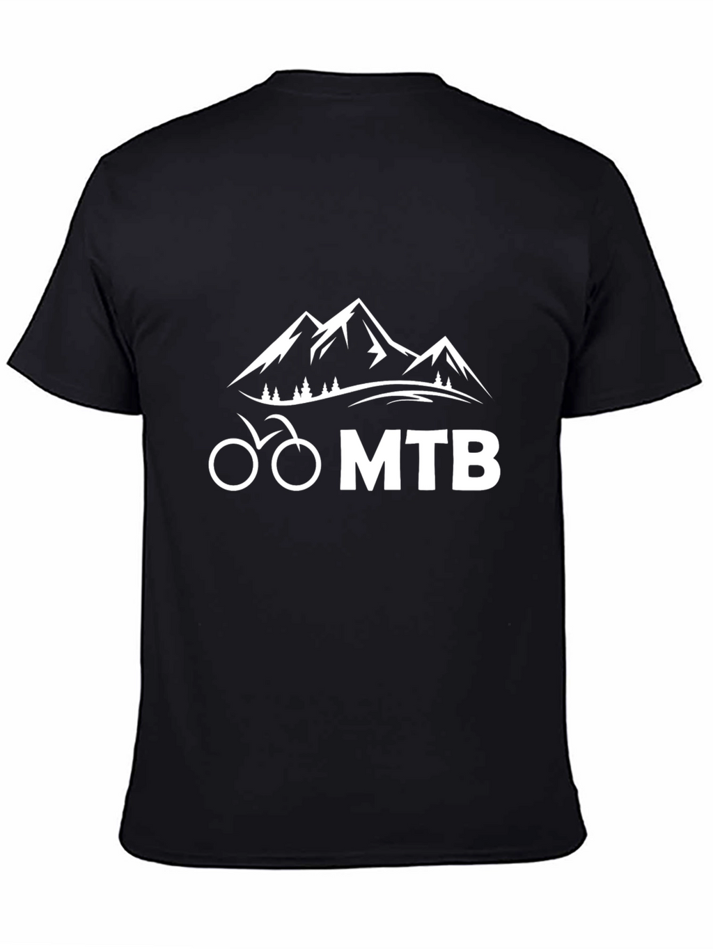 MTB Mountain Bike Graphic T-Shirt - Ride the Trails!