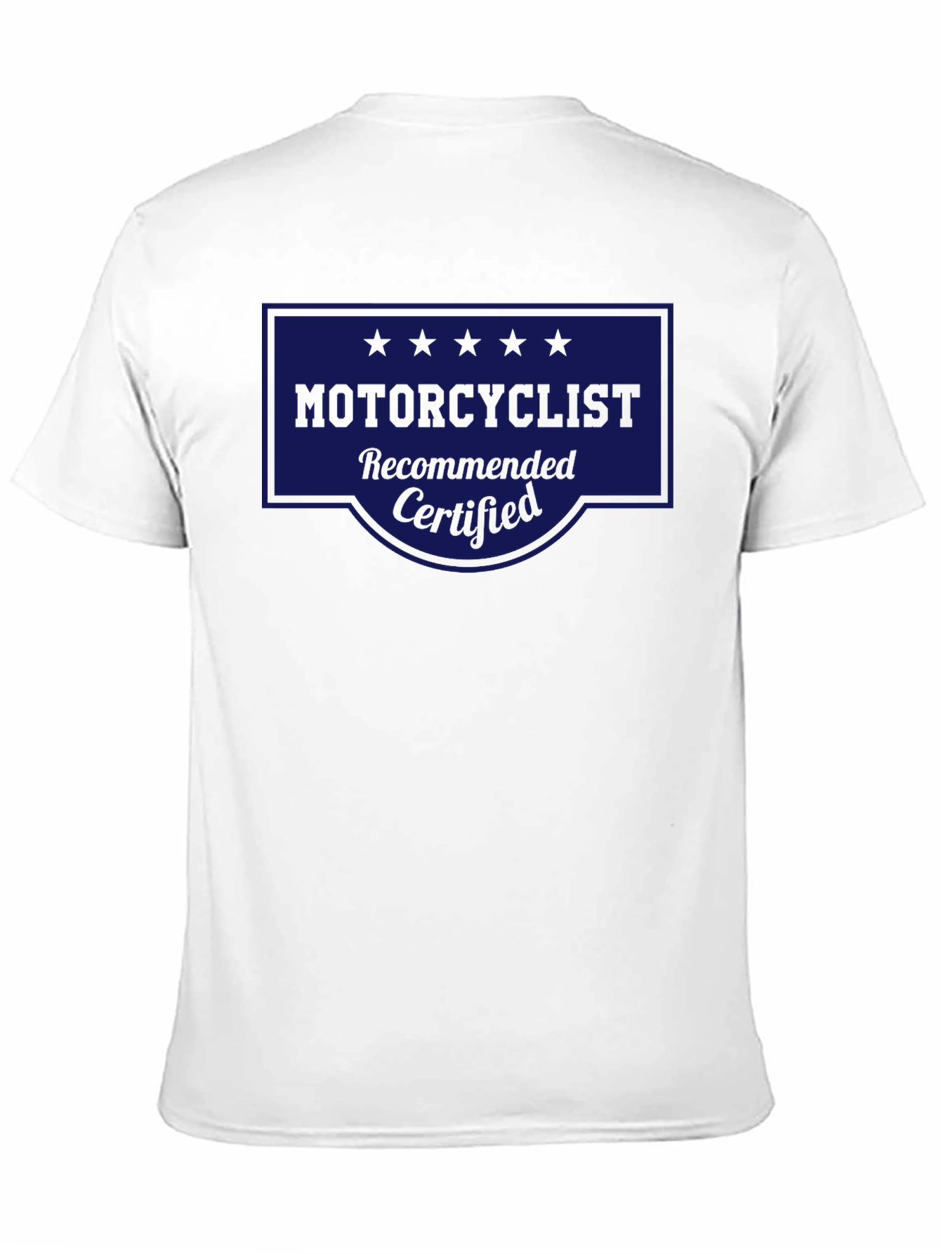 Motorcyclist Recommended Certified T-Shirt