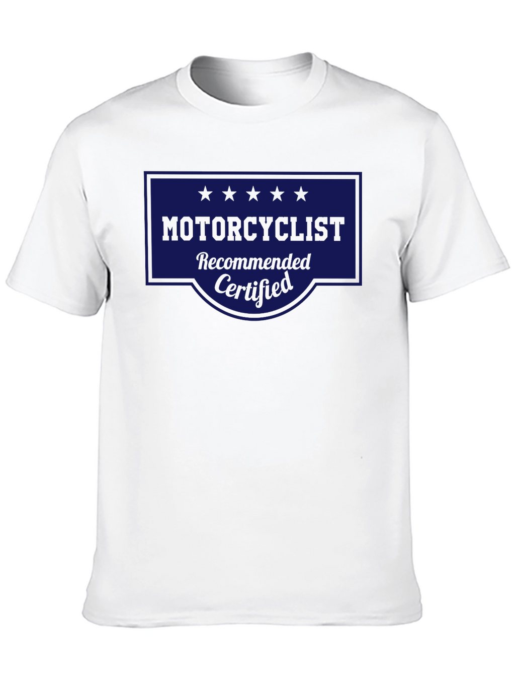 Motorcyclist Recommended Certified T-Shirt
