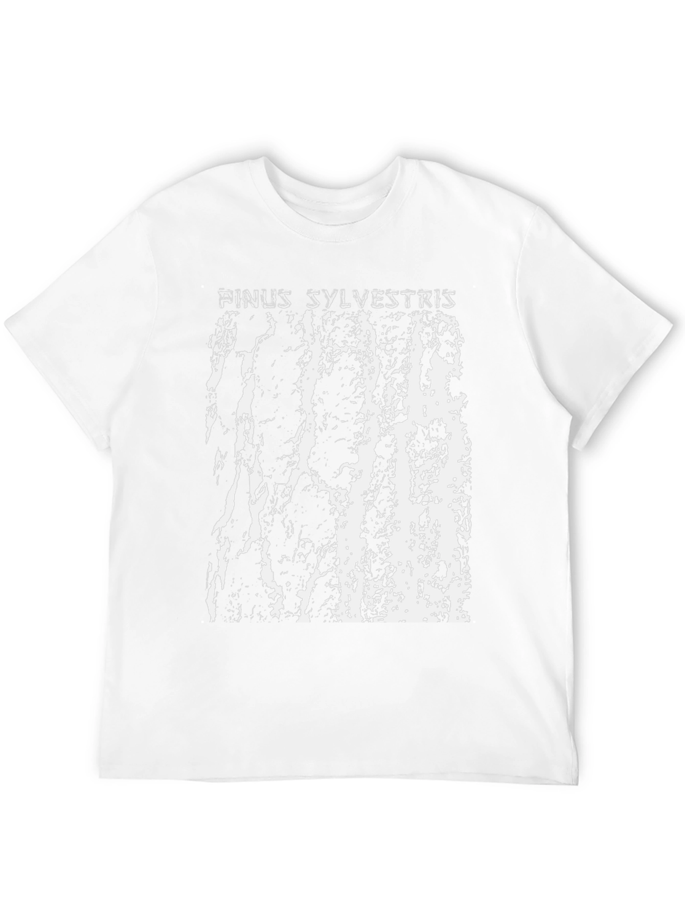 Pinus Sylvestris Graphic Tee - Nature Inspired Shirt