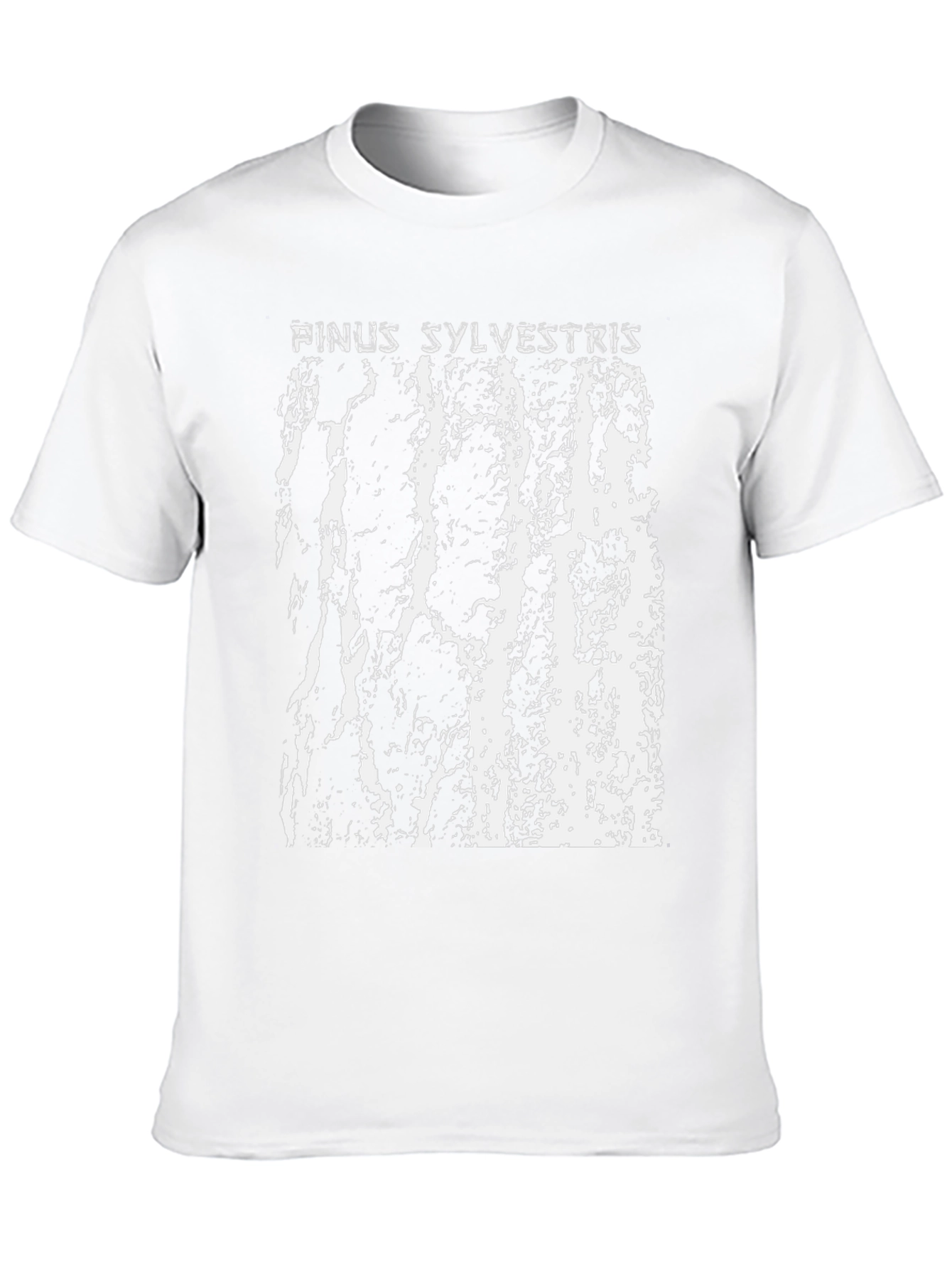 Pinus Sylvestris Graphic Tee - Nature Inspired Shirt