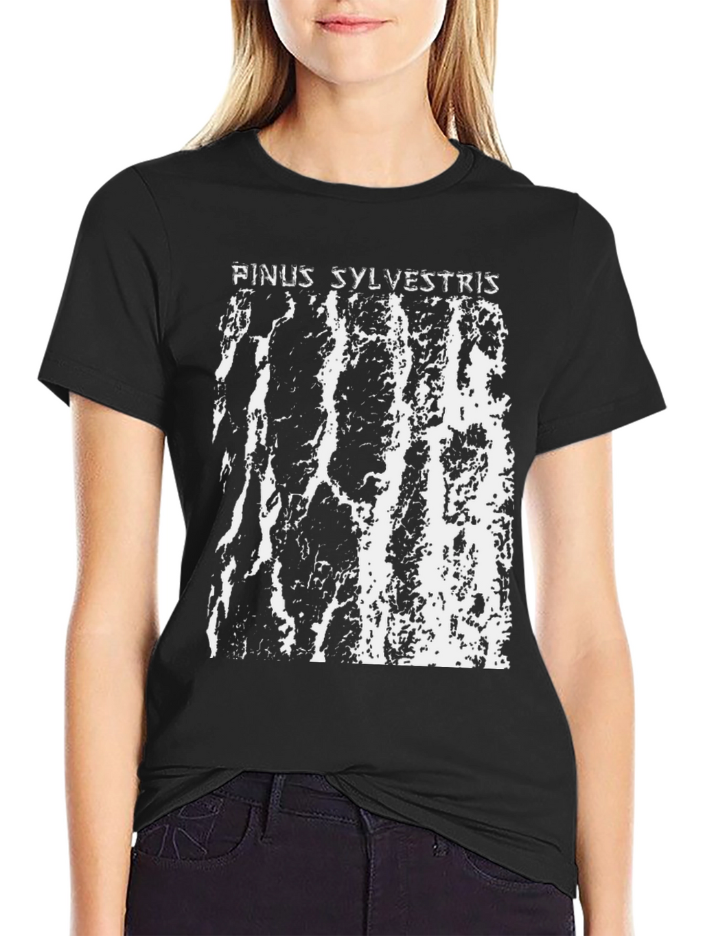 Pinus Sylvestris Graphic Tee - Nature Inspired Shirt