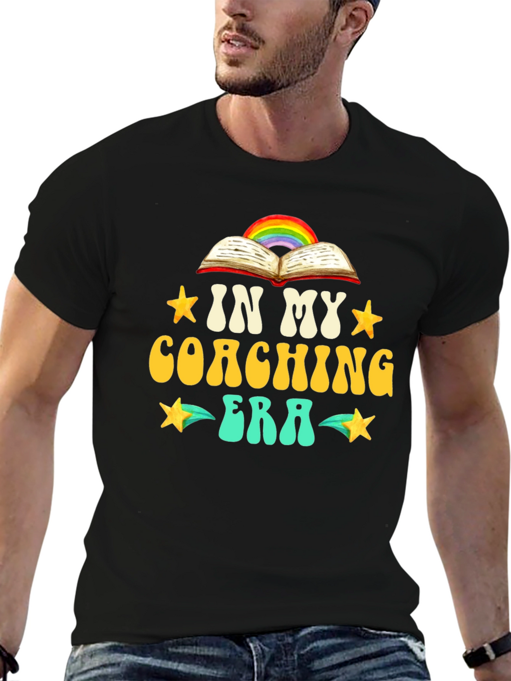 Coaching Era Black T-Shirt