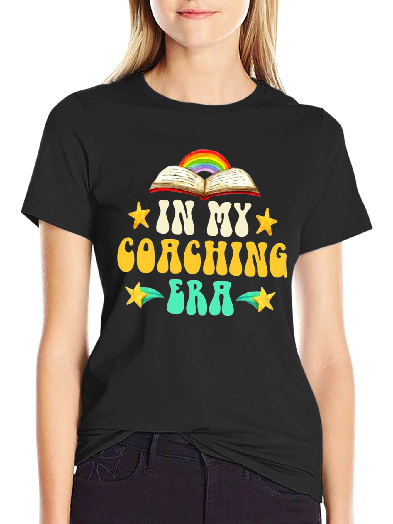 Coaching Era Black T-Shirt