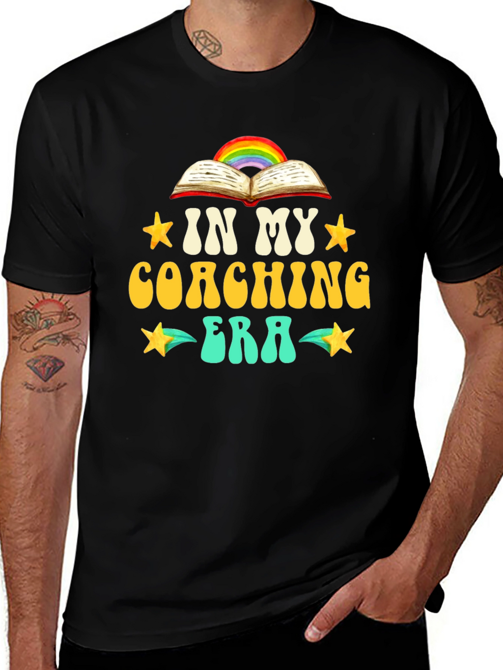 Coaching Era Black T-Shirt