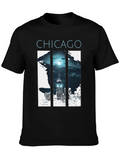 Chicago Skyline Graphic Tee