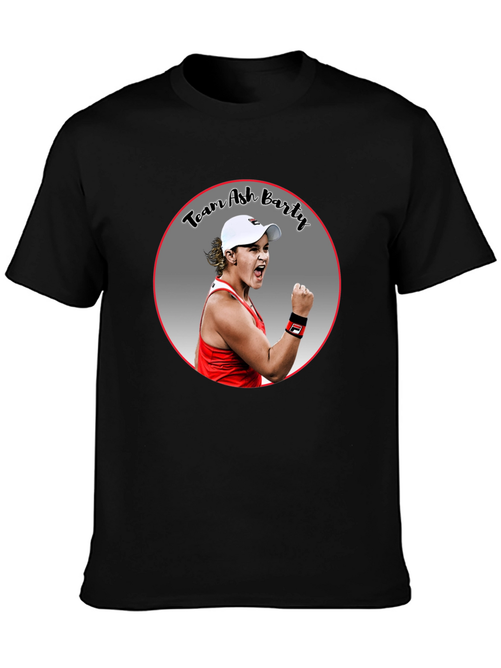 Team Ash Barty T-Shirt Black