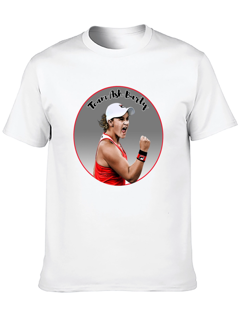 Team Ash Barty T-Shirt Black