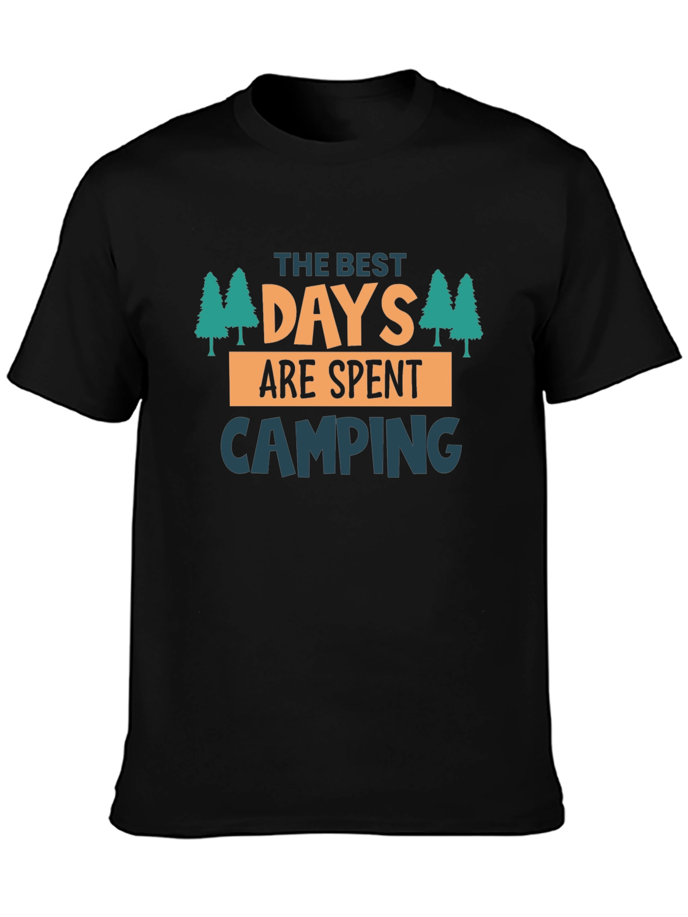 Camping T-Shirt: Best Days Are Spent Camping