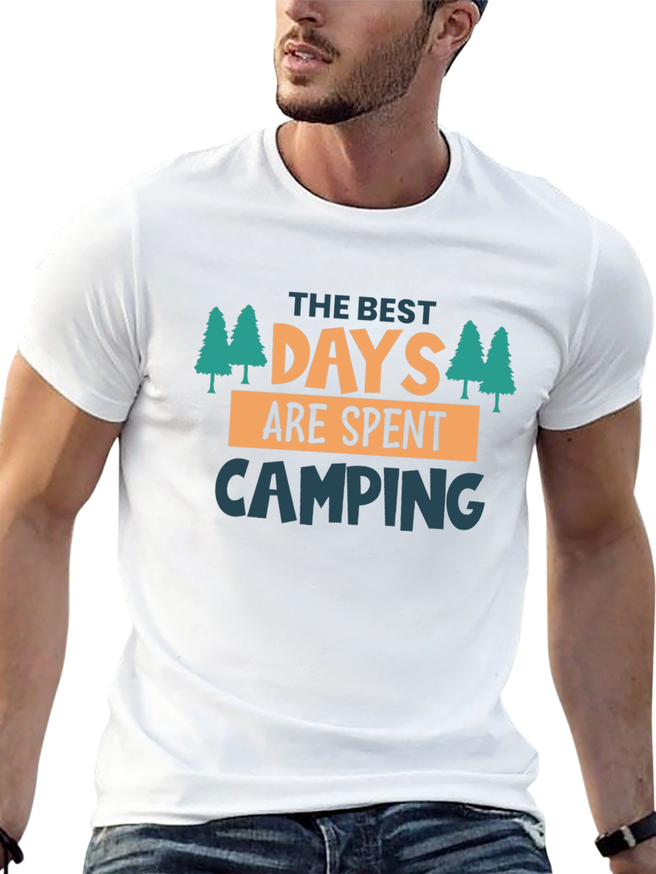 Camping T-Shirt: Best Days Are Spent Camping