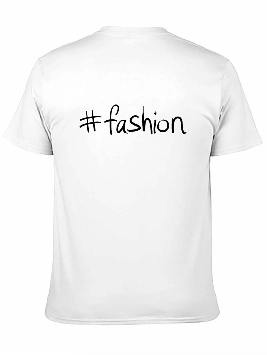 Black #Fashion T-Shirt Trendy Casual Wear