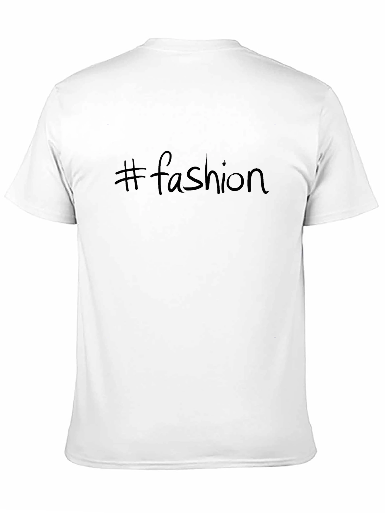 Black #Fashion T-Shirt Trendy Casual Wear