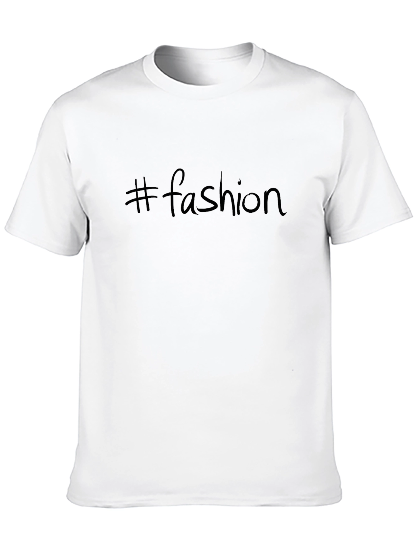 Black #Fashion T-Shirt Trendy Casual Wear
