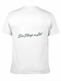 Sir Sleep A Lot Black Graphic T-Shirt