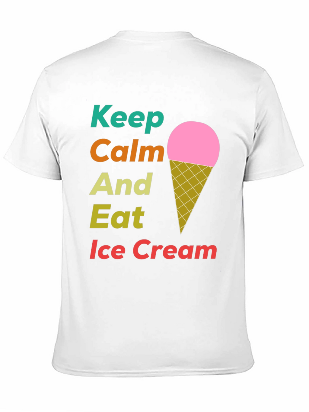 Keep Calm Eat Ice Cream T-Shirt