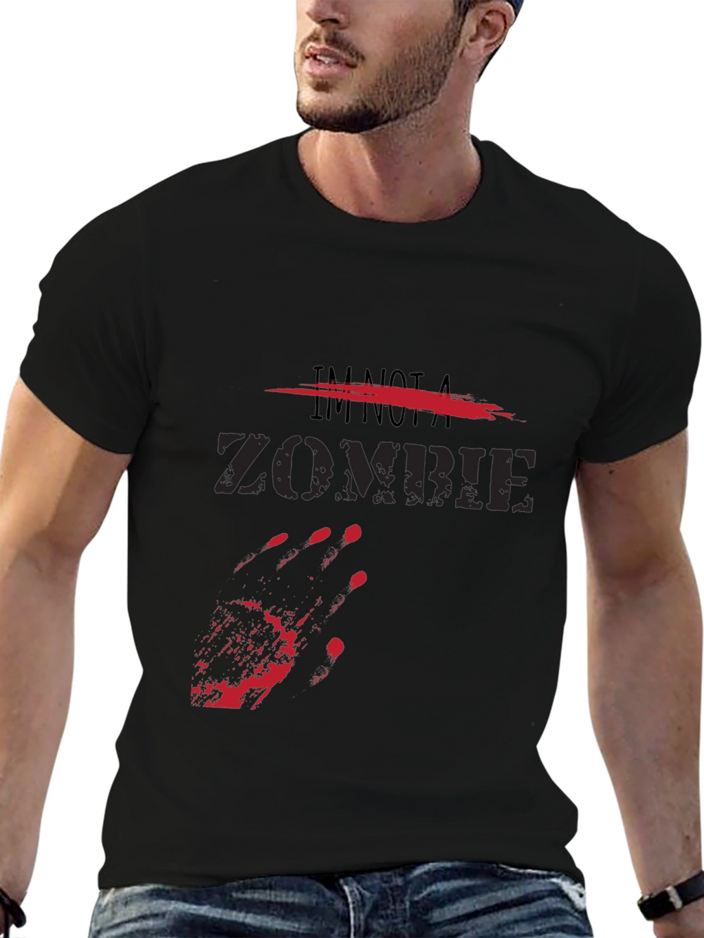 Im Not a Zombie Graphic T-Shirt