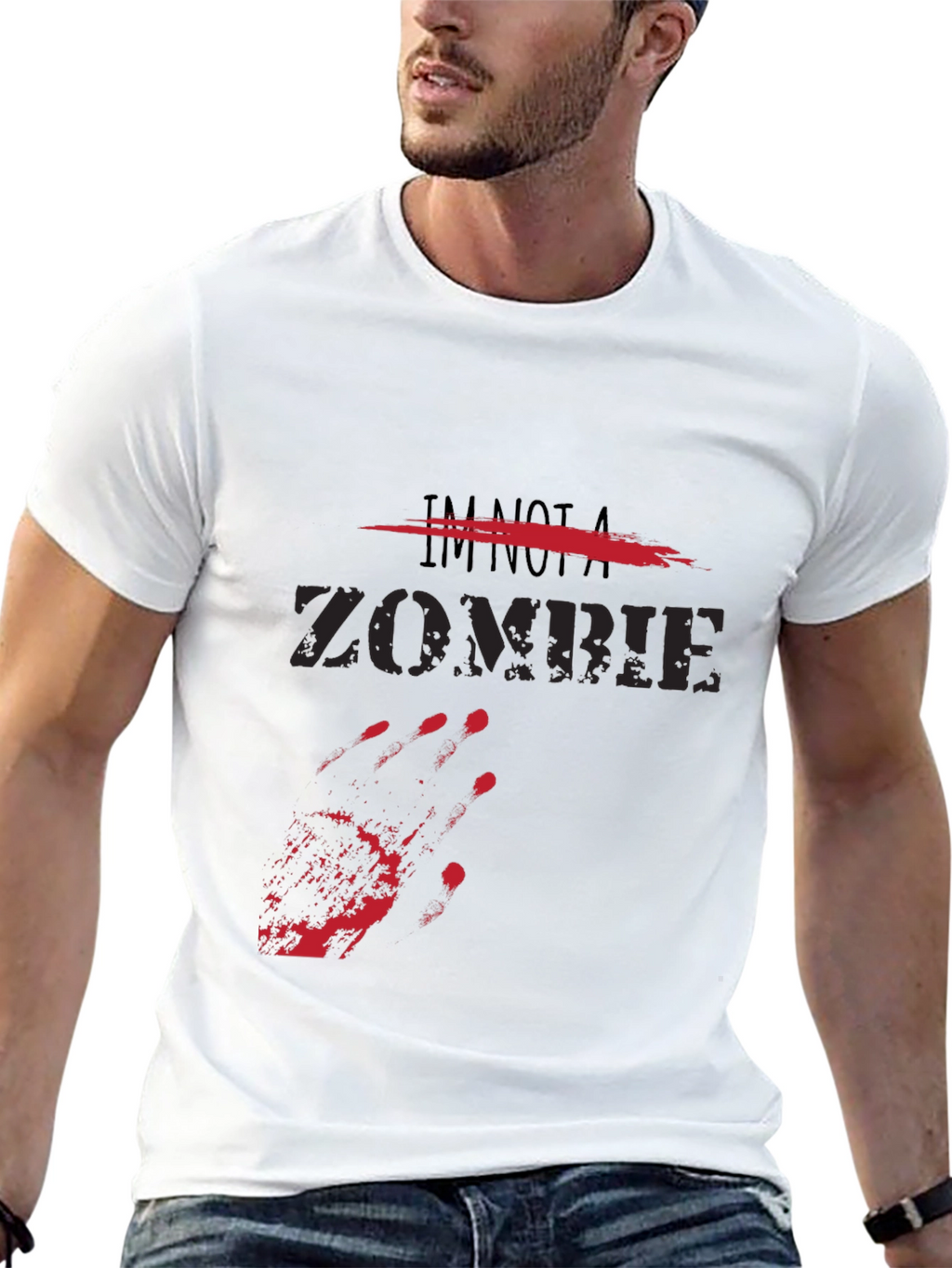 Im Not a Zombie Graphic T-Shirt