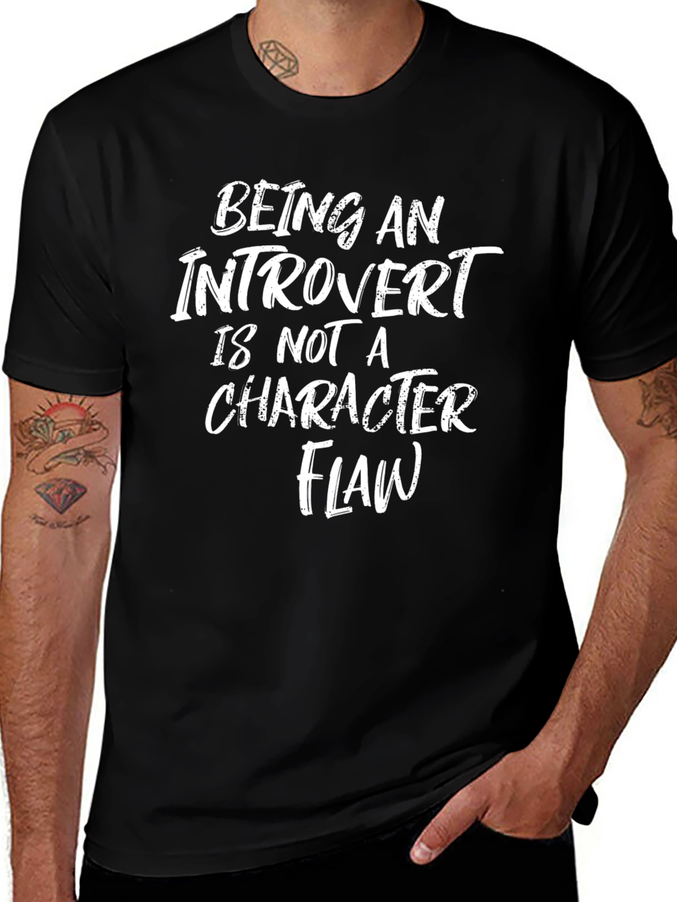 Introvert Character Flaw Graphic T-Shirt