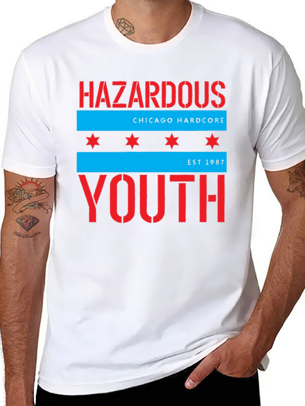 Hazardous Youth Chicago Hardcore T-Shirt