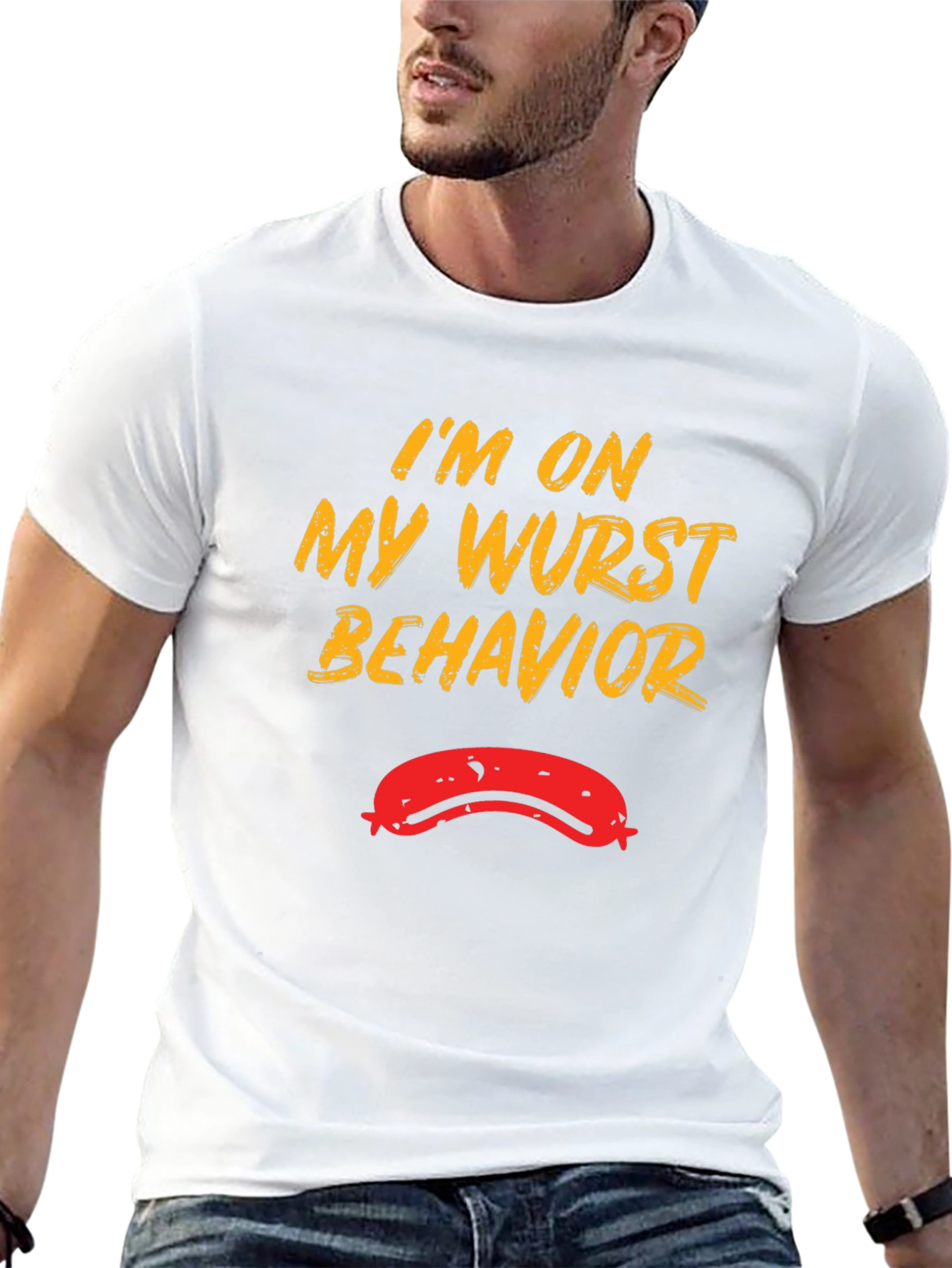 Wurst Behavior Funny Graphic Tee