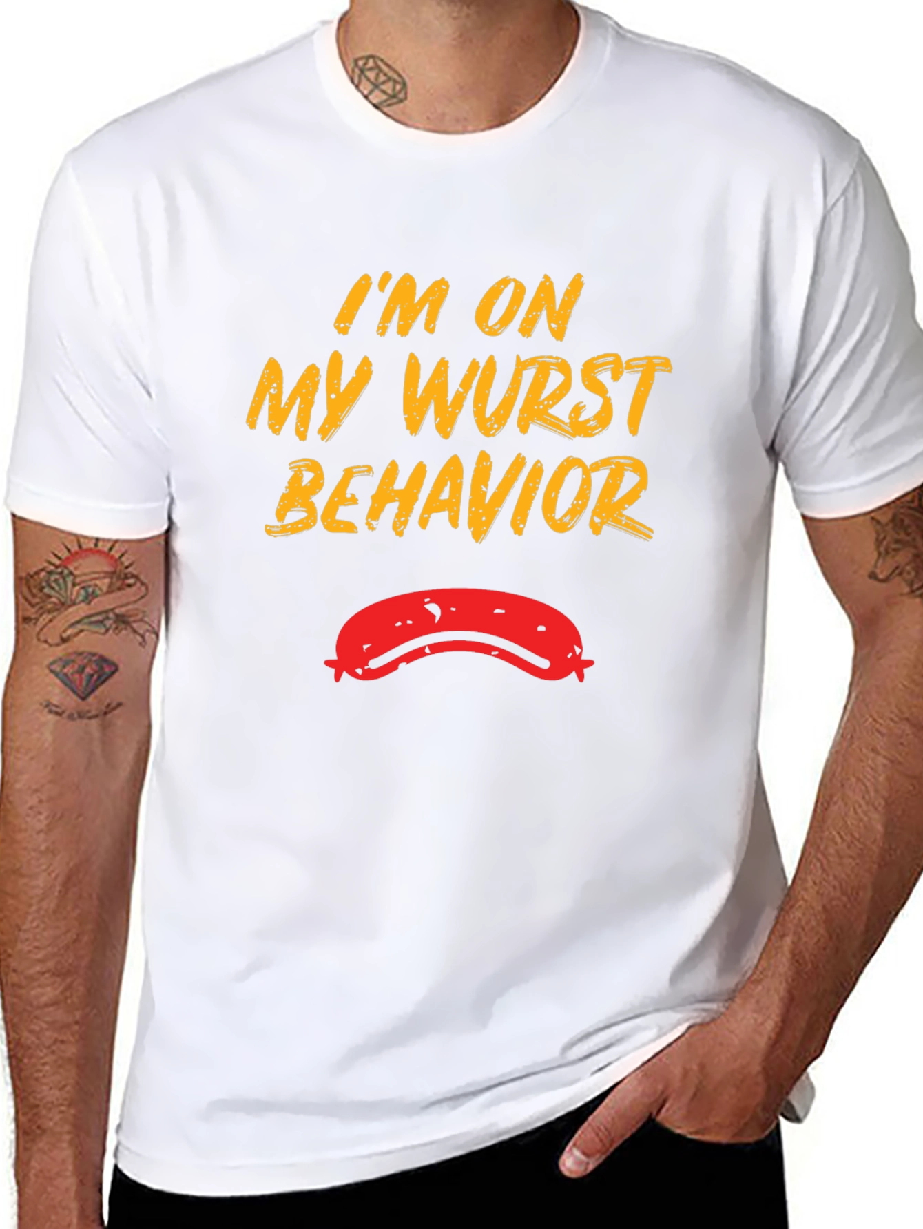 Wurst Behavior Funny Graphic Tee