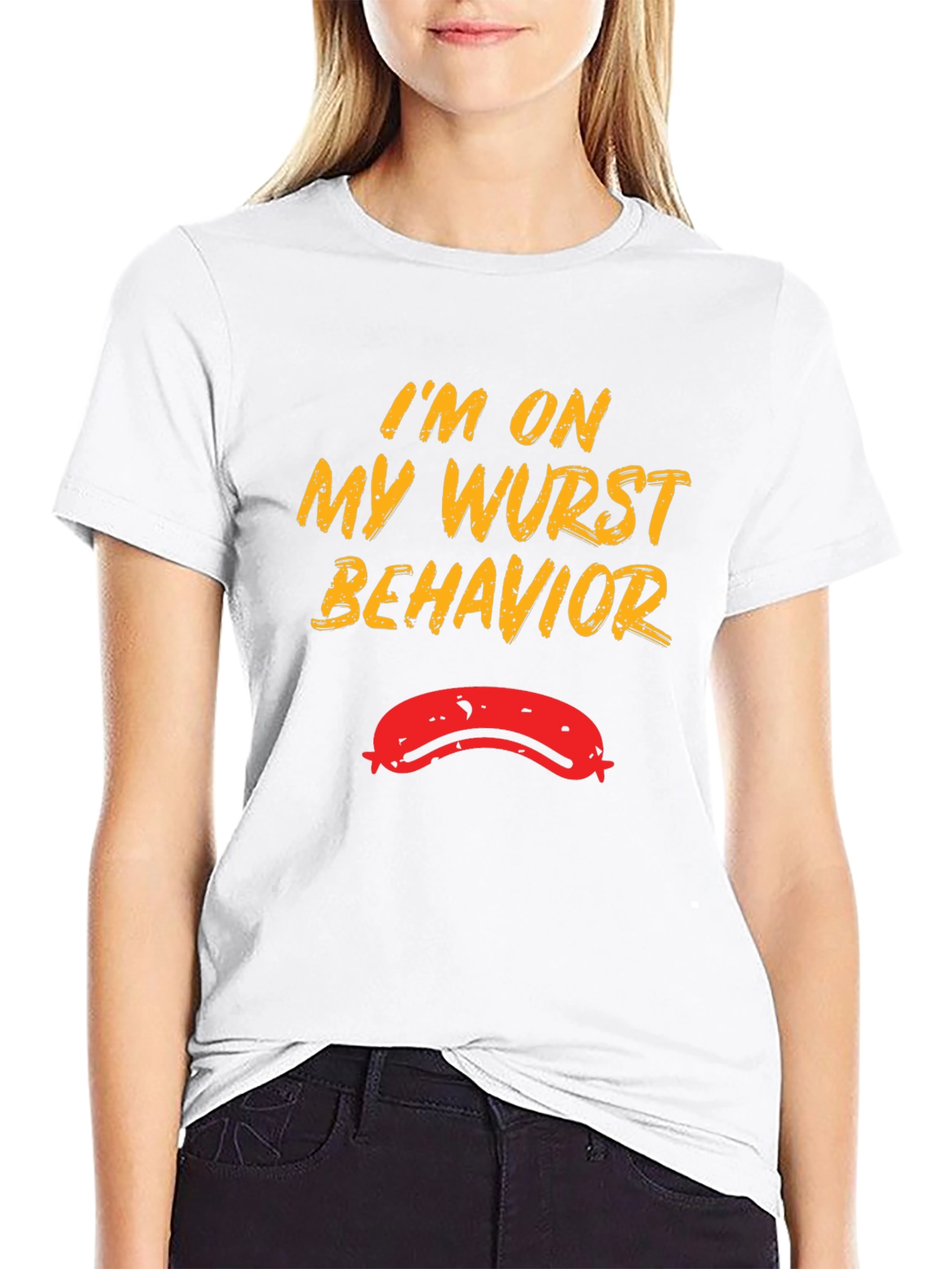 Wurst Behavior Funny Graphic Tee