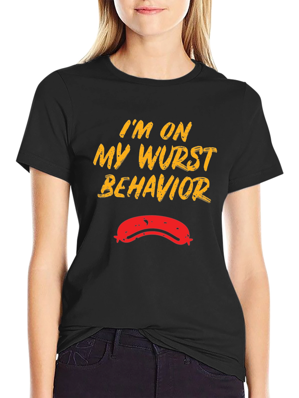 Wurst Behavior Funny Graphic Tee