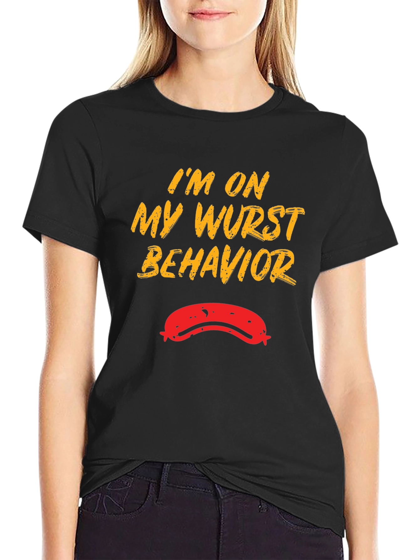 Wurst Behavior Funny Graphic Tee