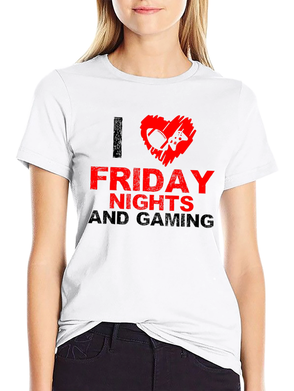 Friday Nights Gaming T-Shirt - Gamer Apparel