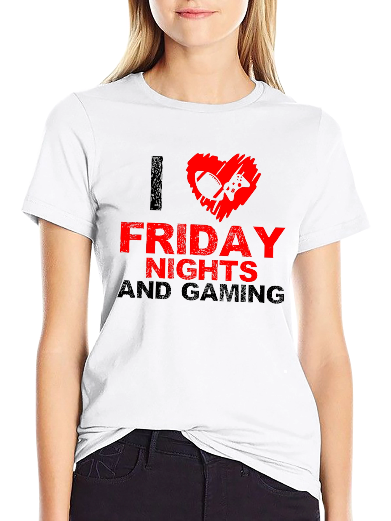 Friday Nights Gaming T-Shirt - Gamer Apparel