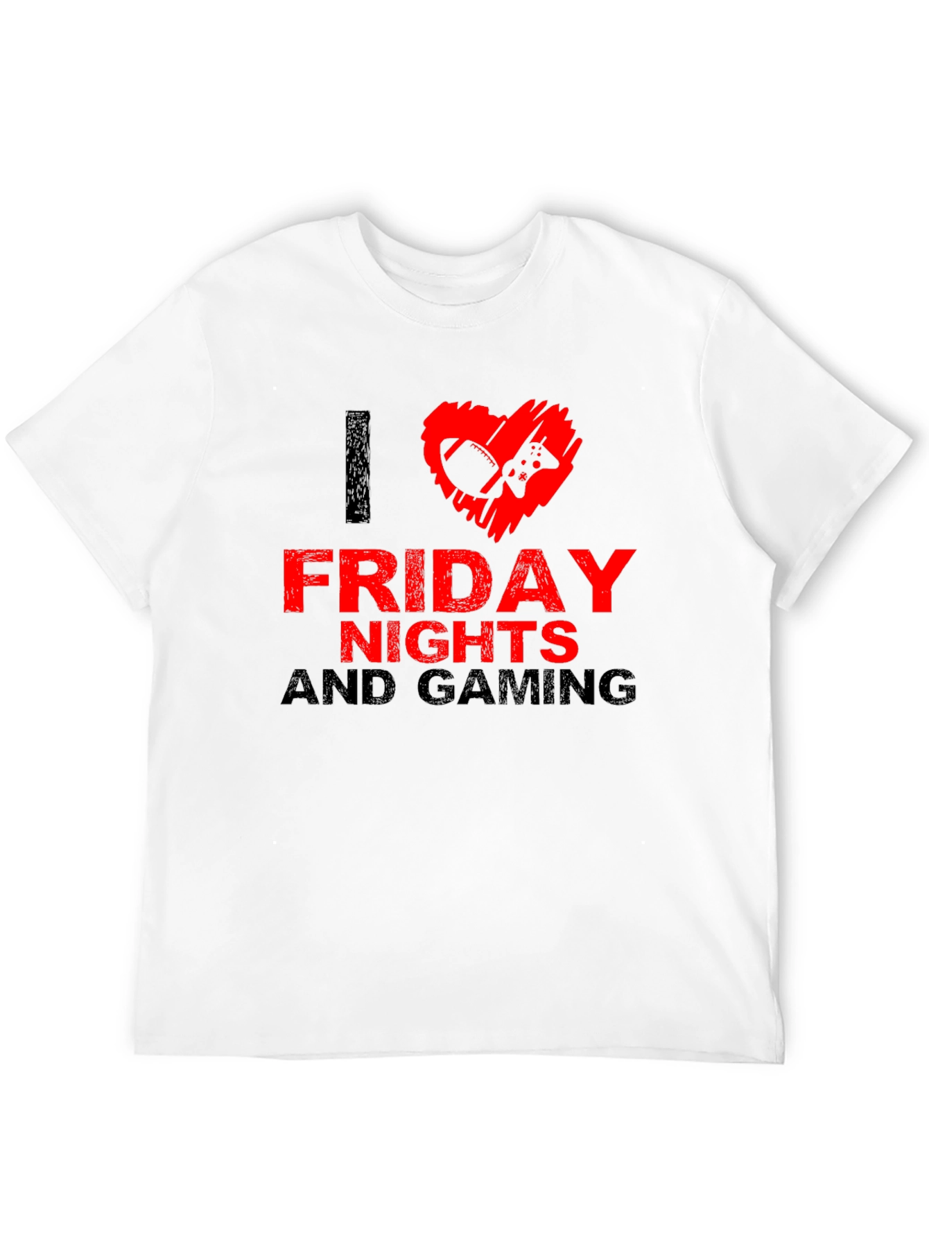Friday Nights Gaming T-Shirt - Gamer Apparel