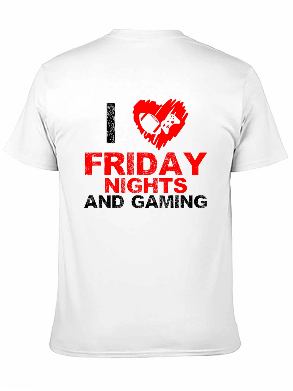 Friday Nights Gaming T-Shirt - Gamer Apparel