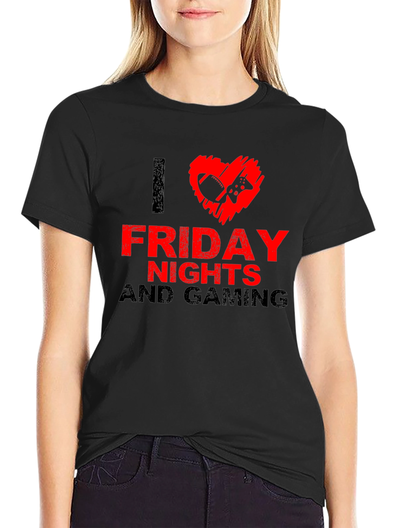 Friday Nights Gaming T-Shirt - Gamer Apparel