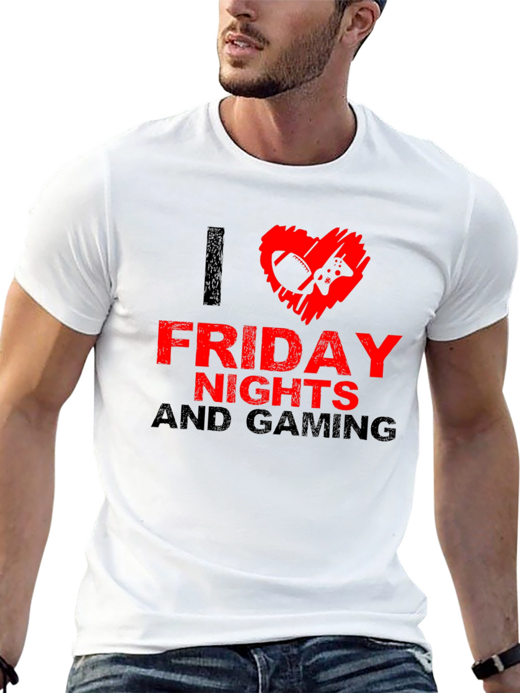 Friday Nights Gaming T-Shirt - Gamer Apparel