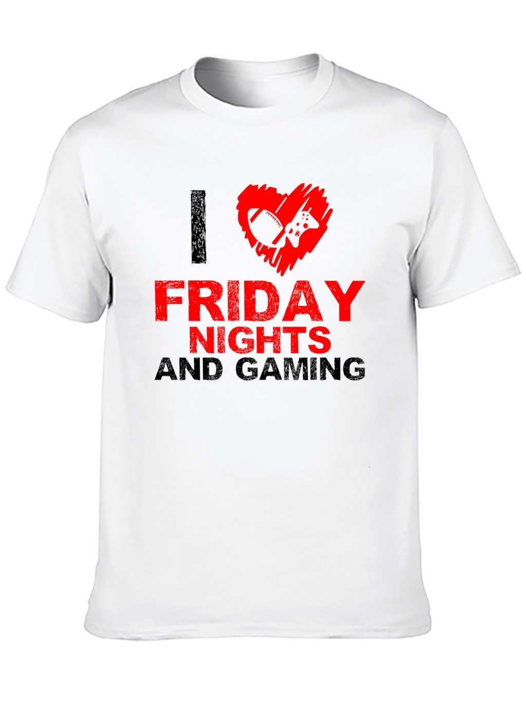 Friday Nights Gaming T-Shirt - Gamer Apparel