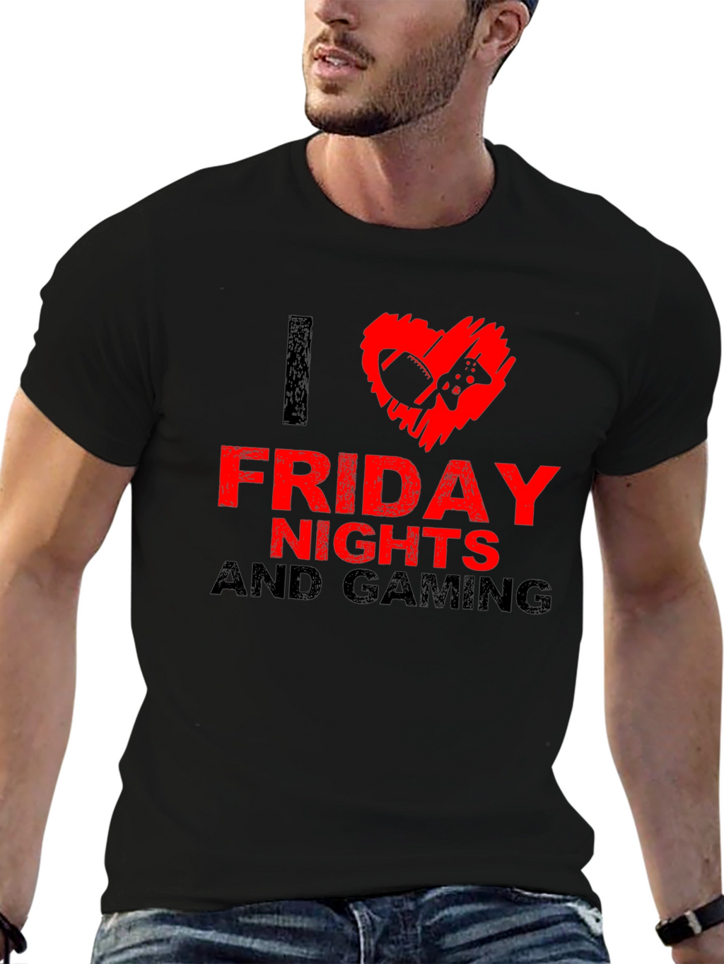 Friday Nights Gaming T-Shirt - Gamer Apparel