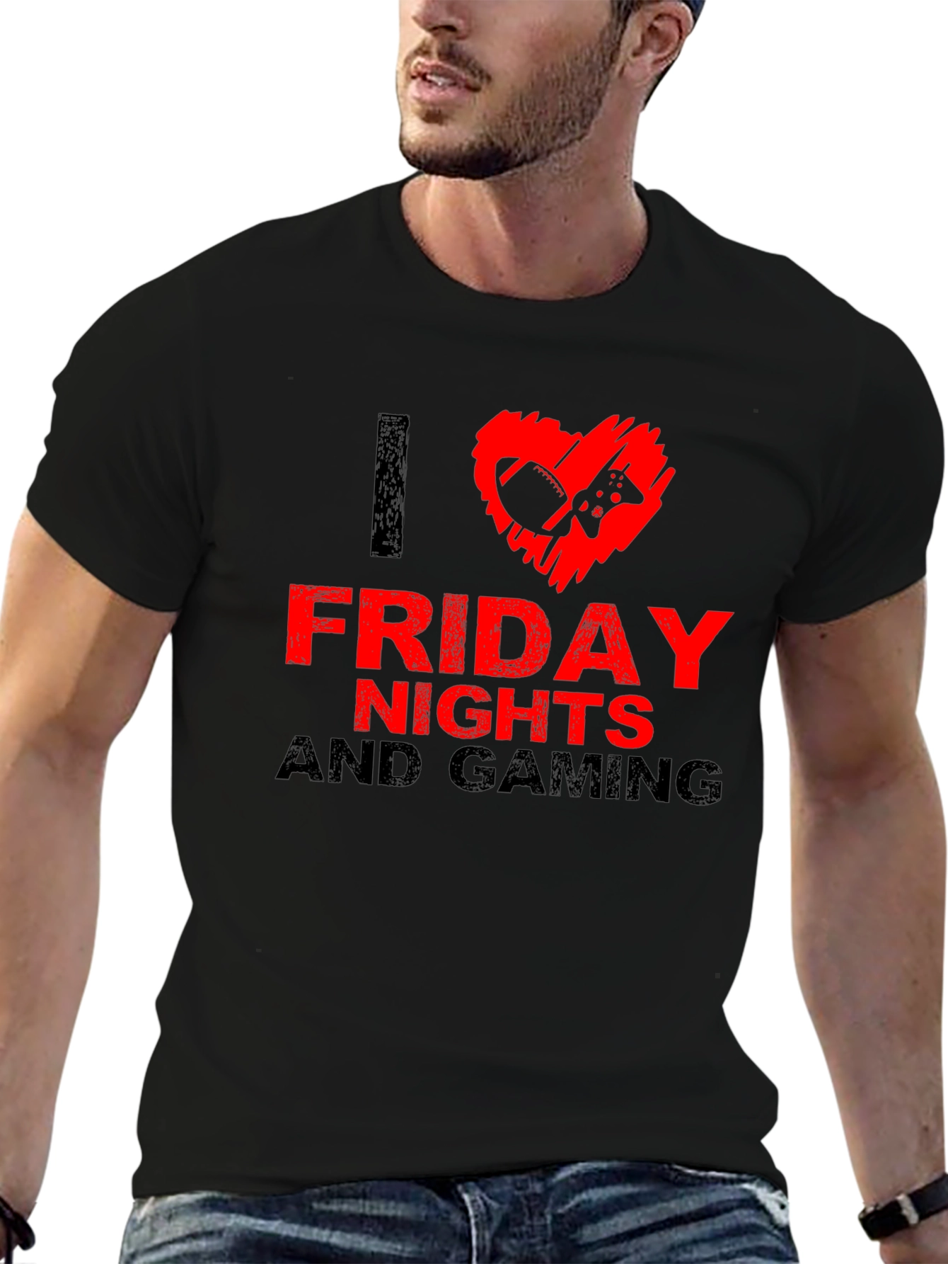 Friday Nights Gaming T-Shirt - Gamer Apparel