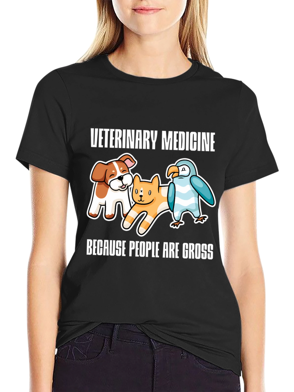 Veterinary Medicine T-Shirt: Animal Lover Tee