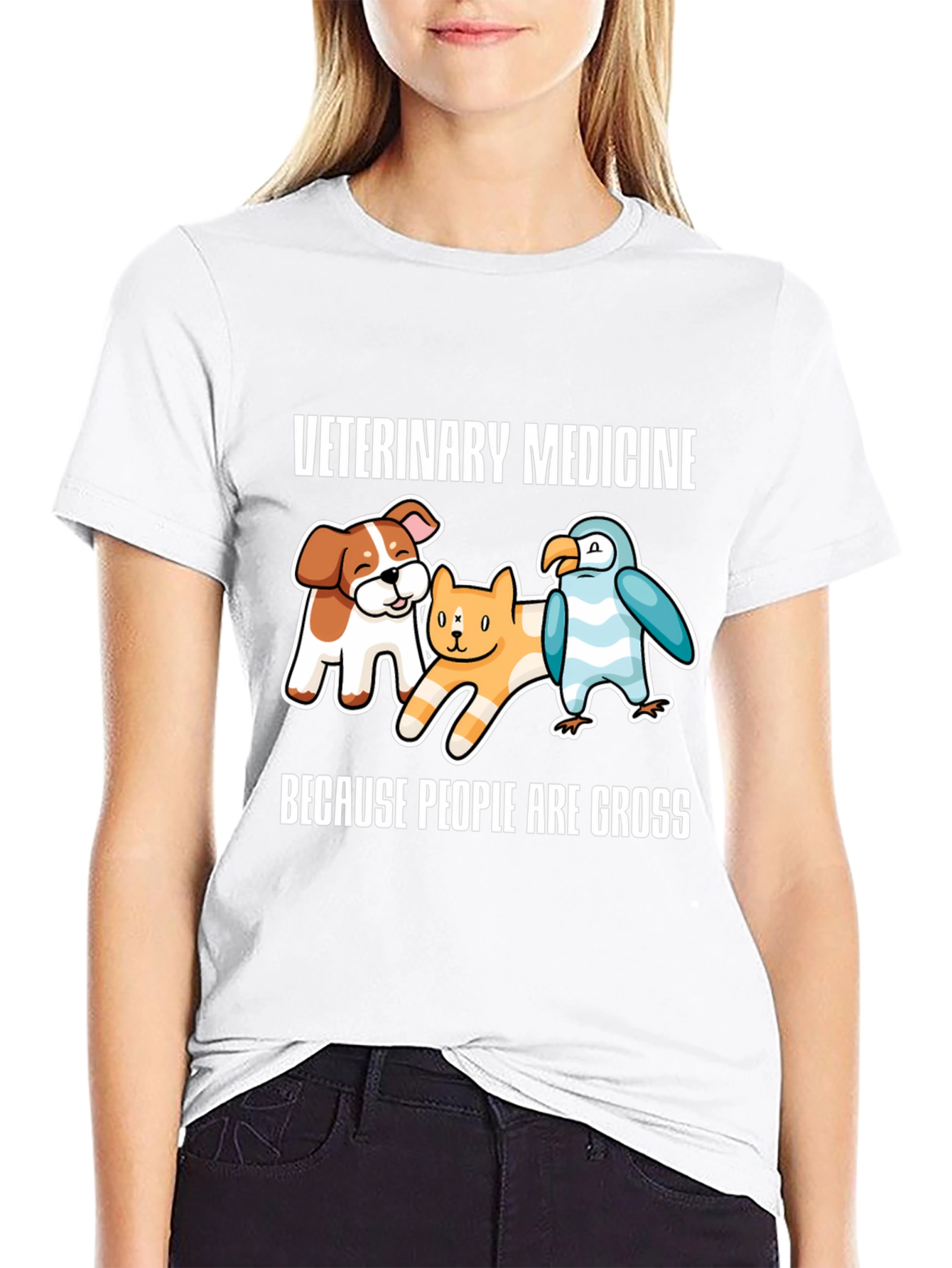 Veterinary Medicine T-Shirt: Animal Lover Tee
