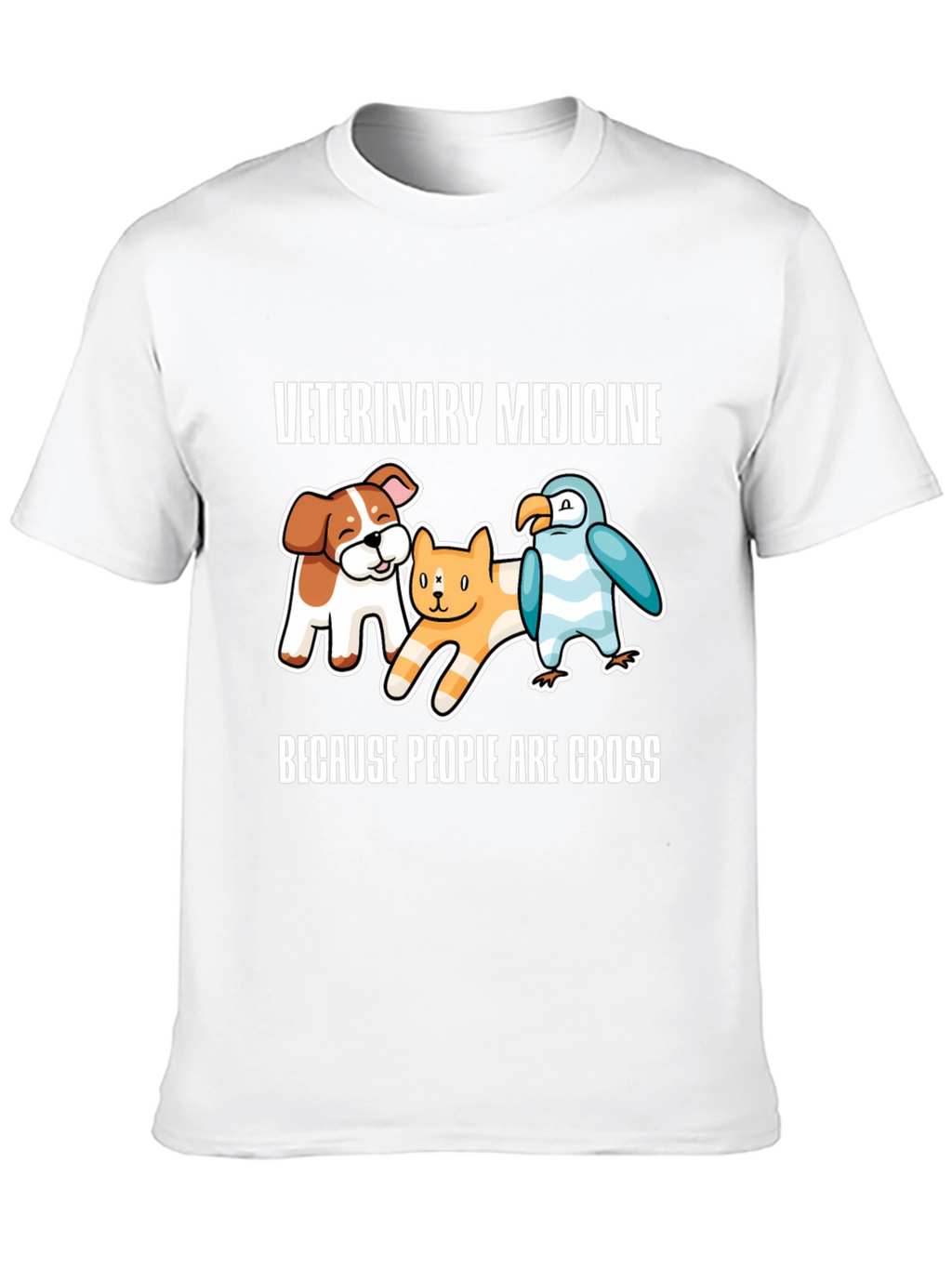 Veterinary Medicine T-Shirt: Animal Lover Tee