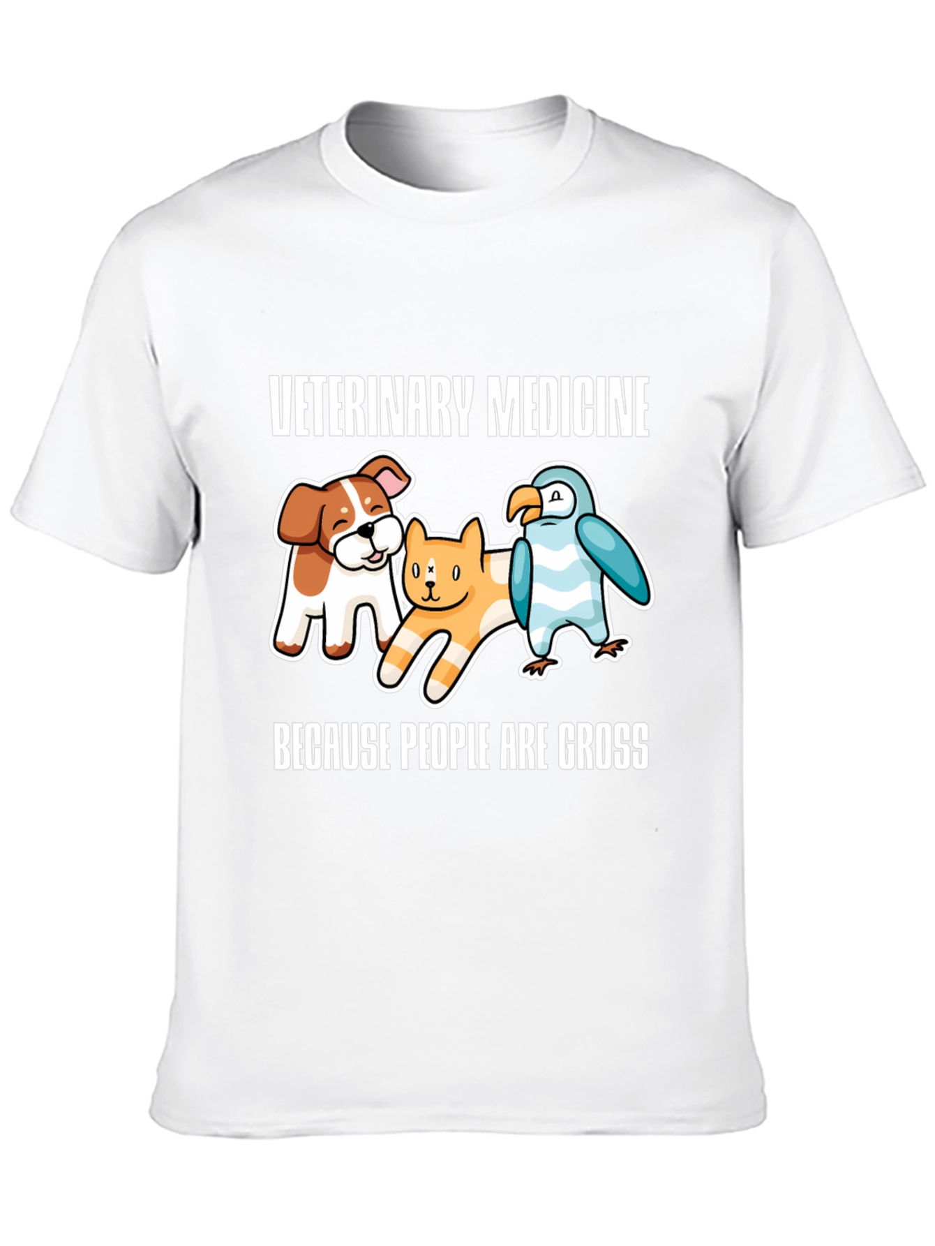 Veterinary Medicine T-Shirt: Animal Lover Tee