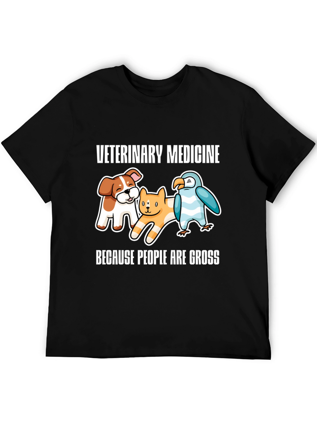 Veterinary Medicine T-Shirt: Animal Lover Tee